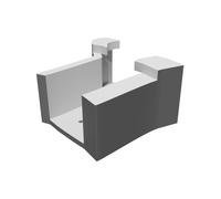 Guitar Hero Xplorer Controller Wall Mount - Red Octane Gaming Storage Holder