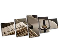 Guitar INSTRUMENTS Musical MULTI TELA parete arte foto stampa