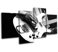Guitar INSTRUMENTS Musical MULTI TELA parete arte foto stampa