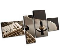 Guitar INSTRUMENTS Musical MULTI TELA parete arte foto stampa