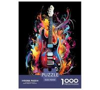 Guitar Jigsaw Puzzle Impossibili 1000 Pezzi Decorazione Per La Casa. Giochi Rilassamento E Intelligence Per Adulti E Ragazzi Da 14 Anni 70x50cm/1000pcs