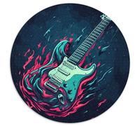 Guitar Jigsaw Puzzle Impossibili 1000Pcs Decorazione Per La Casa. Giochi Rilassamento E Intelligence Per Adulti E Ragazzi Da 14 Anni 1000pcs (67.5x67.5cm)