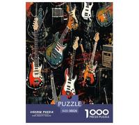 Guitar Jigsaw Puzzle Impossible 1000 Pezzi Decorazione Per La Casa. Giochi Rilassamento E Intelligence Per Adulti E Ragazzi Da 14 Anni 38x26cm/1000pcs