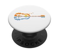Guitar Lake Shadow Country Music Guitarist Musician Teacher PopSockets PopGrip Adesivo