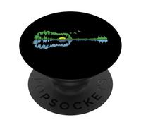 Guitar Lake Shadow Country Music Guitarist Musician Teacher PopSockets PopGrip Adesivo