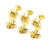 Guitar Machine Heads Tuner Open Style Guitar Tuning Pegs Per For ST Per For LP Parti Di Chitarra Piroli Accordatura per Chitarra (Color : Gold_3L3R)