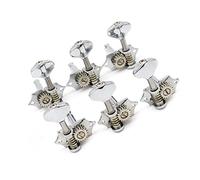 Guitar Machine Heads Tuner Open Style Guitar Tuning Pegs Per For ST Per For LP Parti Di Chitarra Piroli Accordatura per Chitarra (Color : Sliver_3L3R)