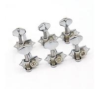 Guitar Machine Heads Tuner Open Style Guitar Tuning Pegs Per For ST Per For LP Parti Di Chitarra Piroli Accordatura per Chitarra (Color : Sliver_6R)