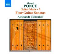 Audio Cd Manuel Maria Ponce - Guitar Music, Vol.3: 4 Guitar Sonatas