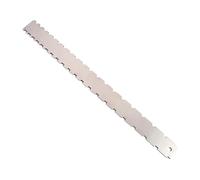 Guitar Neck Notched Ruler, Luthier Repair Tool, Stainless Steel Straight Edge, Precise Fretboard Measurement, Accurate Fret Care, Ideal for Luthiers and Guitar Maintenance