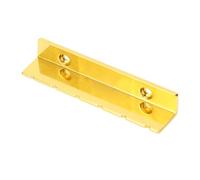 Guitar Nut Metal Slotd 6 Strings Parte di sostituzione di qualità premium Migliora la stabilità di messa a punto riduce l'attrito della corda per acciaio lap e chitarre acustiche