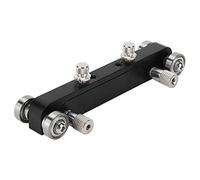 Guitar Nut Sander Tool | Adjustable Bridge Saddle Grinding for Bass/Acoustic Guitars | Luthier Tool with Aluminum Body for Accurate Height Adjustment (Nera)