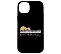 Guitar&Piano Guy Divertente chitarrista Donne Uomini Amanti Musica Custodia per iPhone 14 Plus