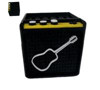 Guitar Pick Display Box, Resin Case Holder for Guitar Picks, Small Storage Box for Music Lovers, Perfect for Keeping Guitar Picks Organized, for Kids, Family, Friends, and Guitar Enthusiast