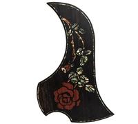 Guitar Pick Guard, Battipenna for chitarra acustica in palissandro Koi Fish Abalone adesivo 300 cm 40-41 pollici(SN03)
