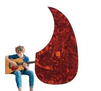 Guitar Pick Guards Drop Shape Acoustic Guitar Pick Guards for Use | Durable PVC Protective Design System, Scratch Resistant Structure Feature, Body Protection Function, Electric Acoustic Bass