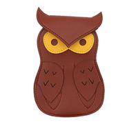 Guitar Pick Holder, Creative Leather keychai n Case, Portable Guitar Pick Bag, Sturdy Quarter charm s for Folk Guitarists, Ukulele Accessories for Musicians