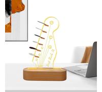 Guitar Pick Holder | Light Up Pick Storage | Wooden Acrylic Guitar Display | Dust-Proof Guitar Pick Case | Guitar Pick Storage Rack | Music Lover Guitar Accessories | Present For Guitar Lover