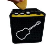 Guitar Pick Holder, Resin Display Frame Pick Holder, Decorative Guitar Pick Case, Guitar Pick Storage Box, Guitar Pick Display Box, Perfect for Home, Studio, or Music Classroom