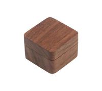 Guitar Pick Holder, Wooden Pick Box, Pick Storage Box, Guitar Pick Case, Acoustic Pick Holder, Walnut Guitar Box for Acoustic and Bass Guitars 4x4.2x2.9cm/1.57x1.65x1.14 Inches