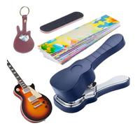 Guitar Pick Maker Punch Tool Reusable Plectrum Cutter Kit