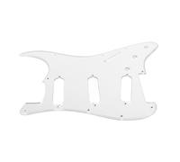 Guitar Pickguard Replacement for ST Type 11 Hole Guitar, Aluminum Foil Shielding PVC Scratch Protection Guard Plate with Glossy Finish (GSSS31)