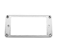 Guitar Pickup Frame, Cornice Curva in Lega di Zinco, Compatibile con LP e PRS, Argento - Design Ergonomico, Alta Durabilità, Sostituzione Professionale per Chitarra