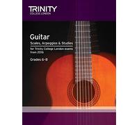 Trinity College London – Scale e arpeggi per chitarra (plettro) – Gradi 6-8 (2016) – Spartiti