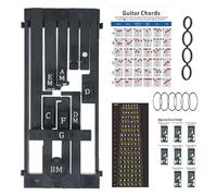 Guitar Practice Accessory, Chord Training Tool, Guitar Chord Guide, Easy Guitar Learning Aid, Guitar Chord Chart for Beginners, Guitar Chord Trainer With Visual Aids for Beginner Guitarists