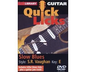 Guitar Quick Licks - Slow Blues/S.R. Vaughan [Edizione: Regno Unito]