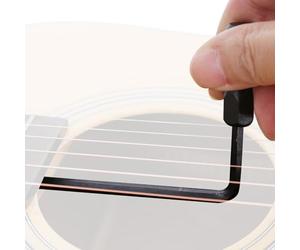 Guitar Repair Wrench - Professional Steel Key, Manutenzione Hex Driver Precision Luthier Setup Adjustment Hand | Carbon Lega Metal String Strumento Accessory for Bass Neck