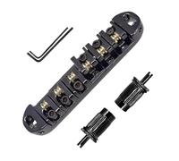 Guitar Saddle Bridge, Stringed Instruments Roller Saddle Bridge, Perfect Replacement Part, Includes 2 Wrenches, Ideal for Beginners, Women, Men, and Professional Musicians