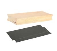 Guitar Sandpaper, Wooden Guitar Refining Block, Fingerboard Polishing Accessory, Radius Sanding Block, Suitable for Stringed Instrument Maintenance, 7.87x2.95x1.18 Inches