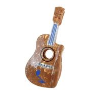 Guitar Shape Claw Clip, Music Themed Hair Claw, 4.53x2.13 Inches, Stylish Hair Accessory, Strong Grip Buns Pigtails for Concerts, Festivals, Parties (Multicolor)