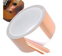 Guitar Shielding Tape - Copper Blocking Foil, Conductive Adhesive Strip with Grip, Electrical Soldering Tool Set with Function, Grounding Supply Style, Foil Tape for Bass, Studio, Stage, Home