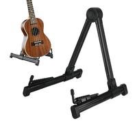 Guitar Stand - Guitar Stand Floor | Supporto per strumenti | Pieghevole con supporto per bassi di piccole dimensioni, supporto per chitarra acustica con altezza regolabile, supporto per chitarra