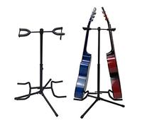 Guitar Stand Verticale, Portatile Pieghevole Universale, per Tutti i Bassi Elettrici Acustici, Perfetto per i Concerti Home Studios Display di Archiviazione