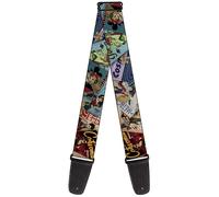 Guitar Strap - 8-Dc Bombshell Comic Book Covers Stacked ACC NUOVO