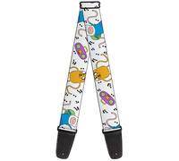 Guitar Strap - Adventure Time Finn And Jake Long Arms Dancing Pose ... ACC NUOVO