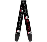 Guitar Strap - Angry Girl/Mad As Hell/You Make Me Sick ACC NUOVO