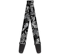 Guitar Strap - Born To Raise Hell Black/White ACC NUOVO