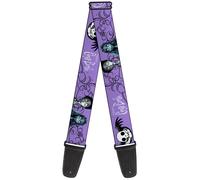 Guitar Strap - Corpse Bride Victor And Emily Living Marry The Dead ... ACC NUOVO