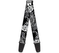 Guitar Strap - Death Before Dishonor Black/White ACC NUOVO