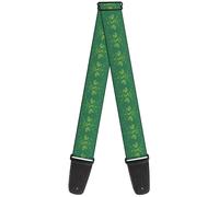 Guitar Strap - Harry Potter Slytherin House Pride Banner Greens ACC NUOVO