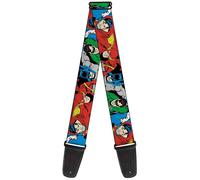 Guitar Strap - Justice League Superheroes Close-Up New ACC NUOVO