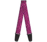 Buckle-Down Tracolla Leopard Rosa Fucsia 5,1 cm di larghezza (GS-W31201)