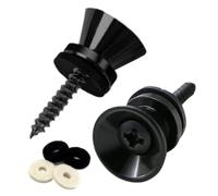 Guitar Strap Lock Buttons - Iron Metal End Pins 2PCS For Guitar