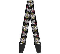 Guitar Strap - Los Novios Black/Gray/White/Multi Color ACC NUOVO