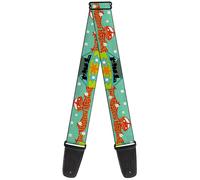 Guitar Strap - Scooby Doo Group In The Mystery Machine ACC NUOVO