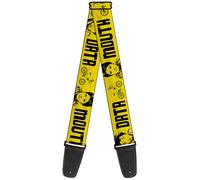 Guitar Strap - The Goonies Chunk Mikey Data Mouth Icons And Title L... ACC NUOVO